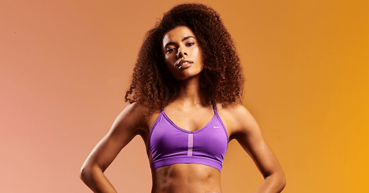 Purple 2025 nike bra