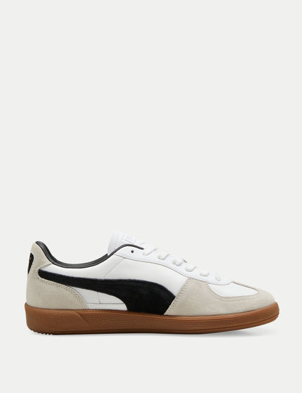 PUMA Palermo Leather - White-Vapor Gray-Gumimages1- The Sports Edit