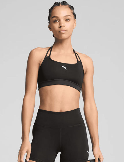 PUMA Move Strappy Bra - Blackimages1- The Sports Edit