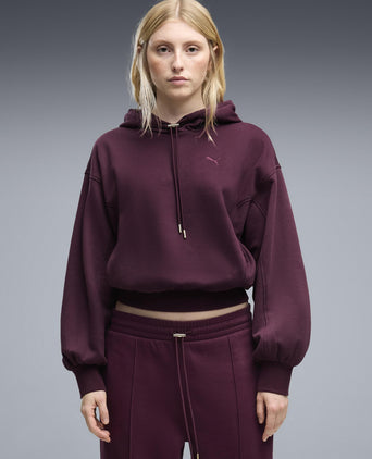 HER Relaxed Hoodie - Ruby Noir