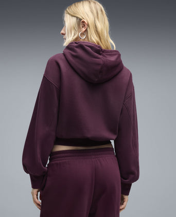 HER Relaxed Hoodie - Ruby Noir