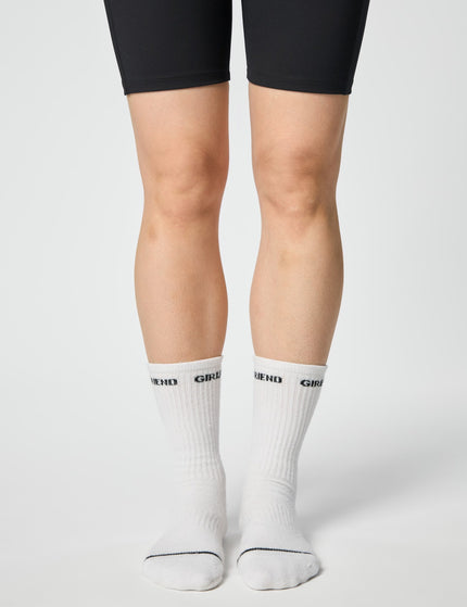 Girlfriend Collective Crew Sock 3 Pack - Whiteimages3- The Sports Edit