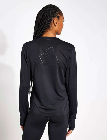 adidas Run Icons Running Long-Sleeve Top - Blackimages2- The Sports Edit