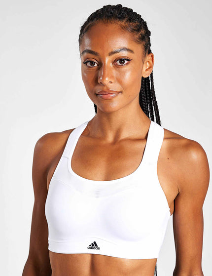 Adidas TLRD Impact Training High-Support Bra - White/Blackimages1- The Sports Edit