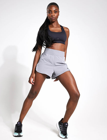 adidas Aeroknit Light-Support Bra - Black/Grey Siximages4- The Sports Edit