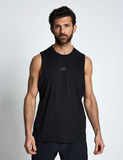 adidas Designed For Training Workout Tank Top - Blackimages1- The Sports Edit