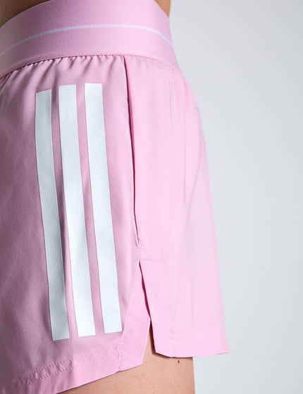 adidas Hyperglam 3-Stripes Woven Shorts - True Pinkimages4- The Sports Edit