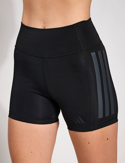adidas Optime 3-Stripes 1/4 Short Leggings - Blackimages1- The Sports Edit