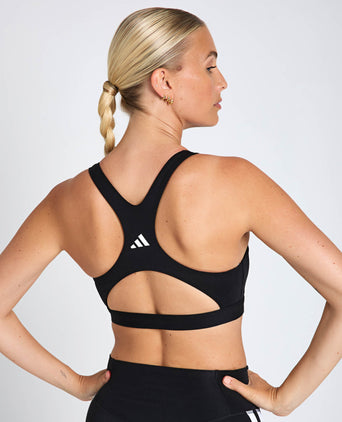 Optime Essentials Workout High Support Bra - Black