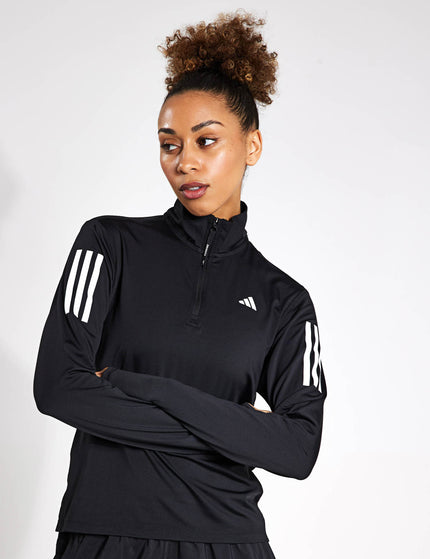 adidas Own the Run Half-Zip Jacket - Blackimages1- The Sports Edit