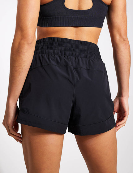 adidas Pacer Stretch-Woven Zipper Pocket Lux Shorts - Blackimages2- The Sports Edit