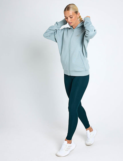 adidas ALL SZN Fleece Full-Zip Hoodie - Wonder Sageimages5- The Sports Edit