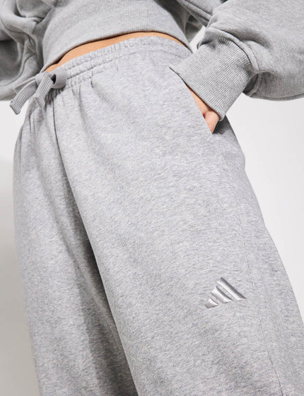 adidas ALL SZN Fleece Loose Joggers - Medium Grey Heatherimages3- The Sports Edit