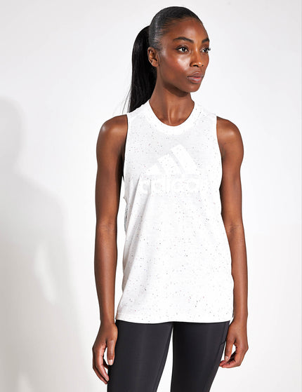 adidas Sportswear Future Icons Winners 3.0 Tank Top - White Melangeimages1- The Sports Edit