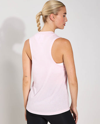 Essentials Winners Tank Top - Clear Pink/White