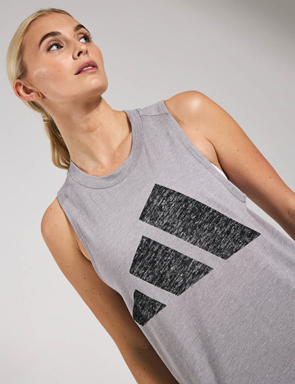 adidas Essentials Winners Tank Top - Solid Grey/Blackimages3- The Sports Edit