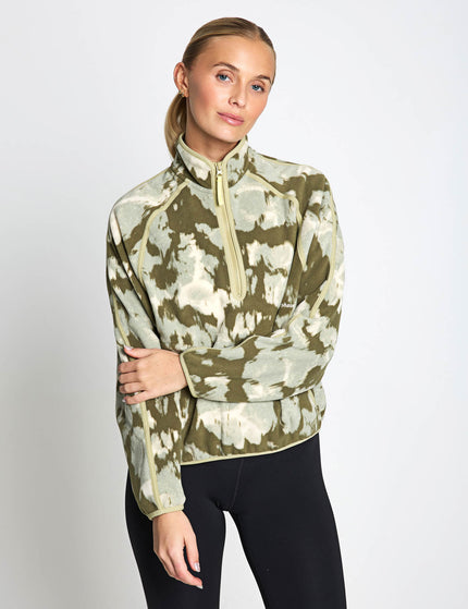 Berghaus Bamburgh Half Zip Fleece - Wisdom Printedimages1- The Sports Edit