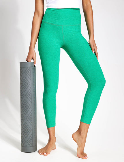 Beyond Yoga Spacedye Caught In The Midi High Waisted Legging - Green Grass Heatherimages1- The Sports Edit