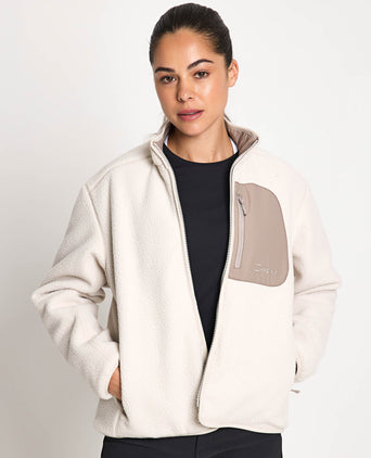 Asperton Reversible Jacket - Char/Stone