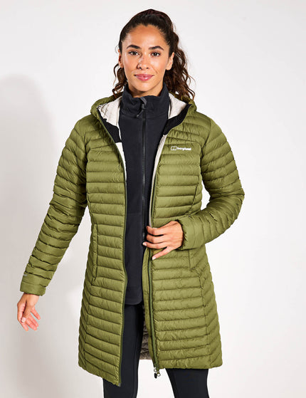 Berghaus Nula Micro Jacket Long - Oak Mossimages3- The Sports Edit