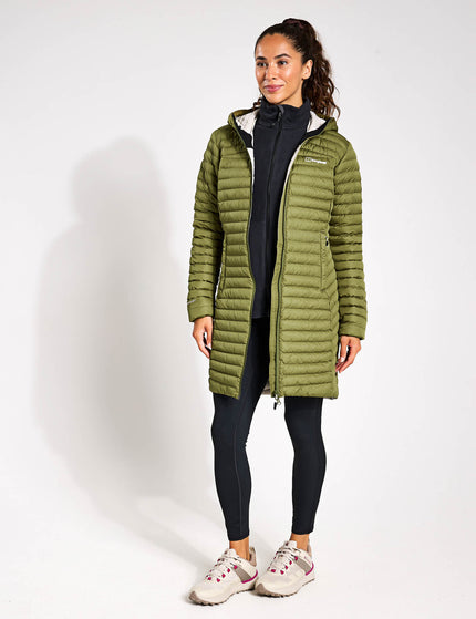 Berghaus Nula Micro Jacket Long - Oak Mossimages4- The Sports Edit