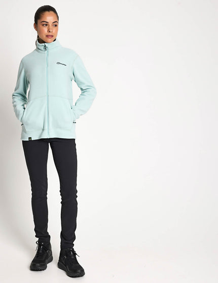 Berghaus Prism 2.0 Micro Full Zip InterActive Fleece - Evernia Greenimages4- The Sports Edit