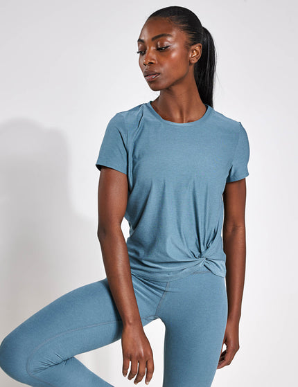 Beyond Yoga Featherweight For A Spin Tee - Storm Heatherimages1- The Sports Edit