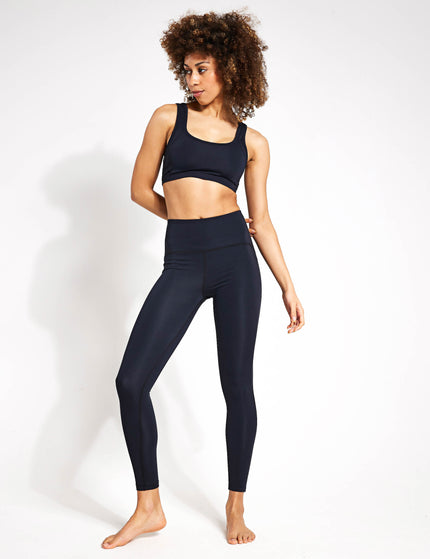 Beyond Yoga Powerbeyond Strive High Waisted Midi Legging - Blackimages4- The Sports Edit