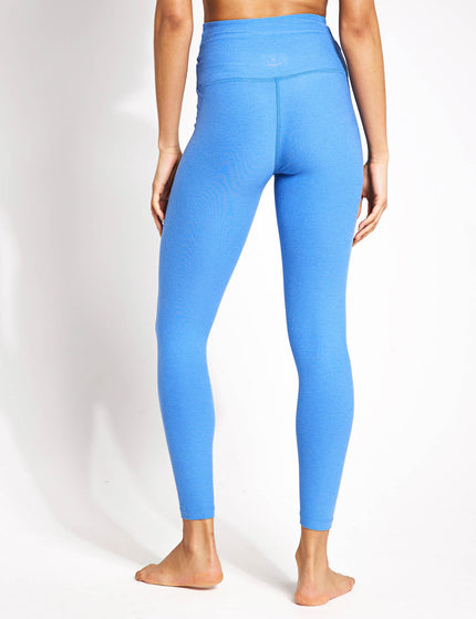 Beyond Yoga Spacedye At Your Leisure High Waisted Midi Legging - Sky Blue Heatherimages3- The Sports Edit