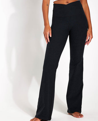 Spacedye At Your Leisure Bootcut Pant - Darkest Night