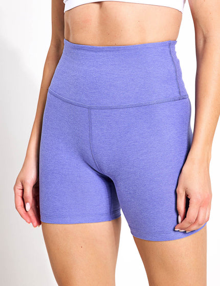 Beyond Yoga Spacedye Keep Pace 5" Biker Short - Indigo Heatherimages1- The Sports Edit