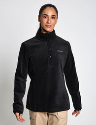 Columbia | Benton Springs Half Snap Pullover - Blue | The Sports Edit
