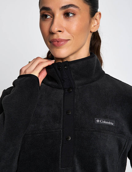 Columbia Benton Springs Half Snap Pullover - Black/Blackimages3- The Sports Edit