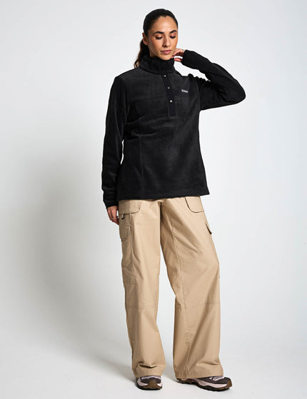 Columbia Benton Springs Half Snap Pullover - Black/Blackimages4- The Sports Edit
