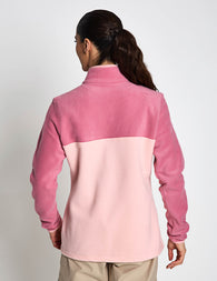 Columbia | Benton Springs Half Snap Pullover - Blue | The Sports Edit
