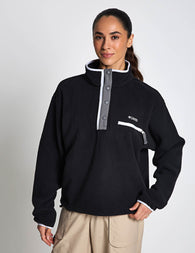 Columbia | Helvetia II Crop Half Snap Fleece - Teal | The Sports Edit
