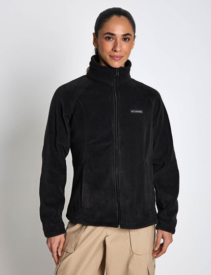 Columbia Benton Springs Full Zip Fleece Jacket - Blackimages1- The Sports Edit