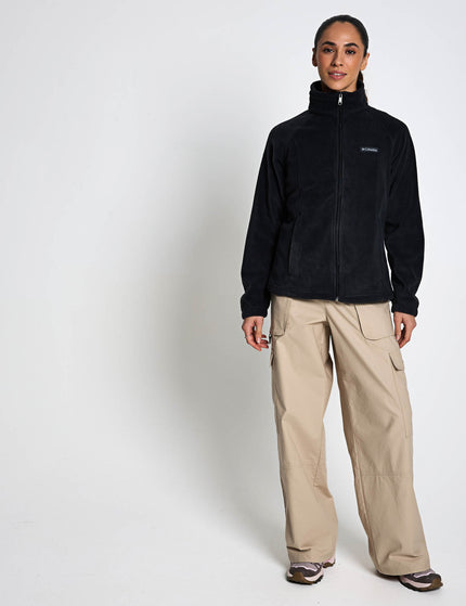 Columbia Benton Springs Full Zip Fleece Jacket - Blackimages6- The Sports Edit