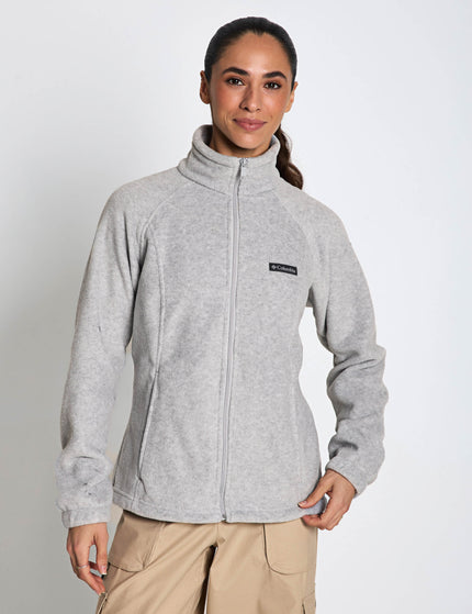 Columbia Benton Springs Full Zip Fleece Jacket - Cirrus Grey Heatherimages1- The Sports Edit