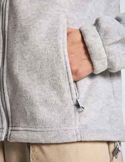 Columbia Benton Springs Full Zip Fleece Jacket - Cirrus Grey Heatherimages4- The Sports Edit
