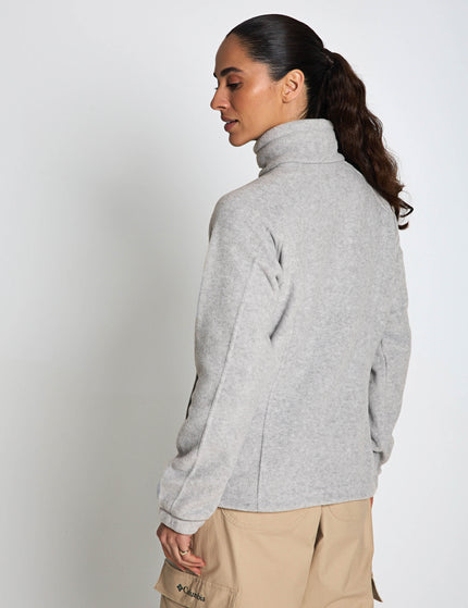 Columbia Benton Springs Full Zip Fleece Jacket - Cirrus Grey Heatherimages2- The Sports Edit