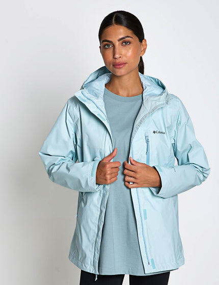 Columbia Pouring Adventure III Waterproof Hiking Jacket - Marine Lightimages3- The Sports Edit