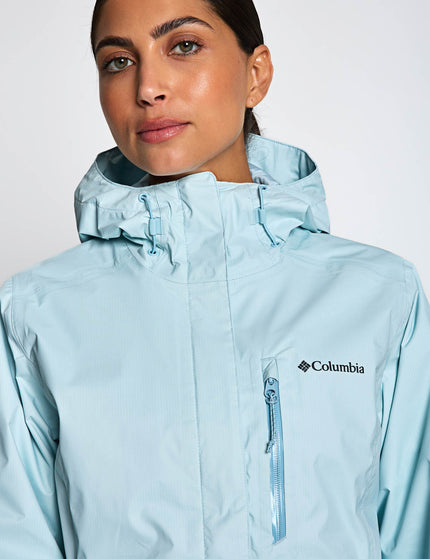 Columbia Pouring Adventure III Waterproof Hiking Jacket - Marine Lightimages4- The Sports Edit