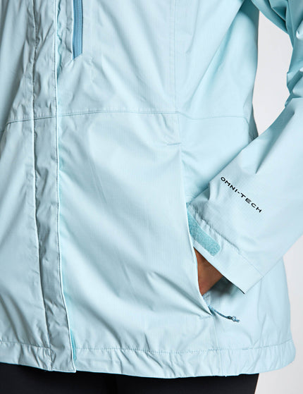 Columbia Pouring Adventure III Waterproof Hiking Jacket - Marine Lightimages5- The Sports Edit