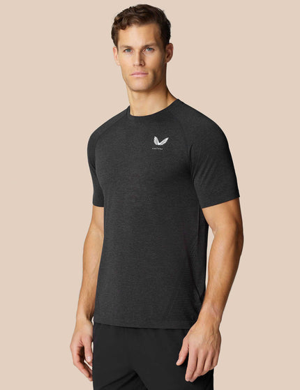 Castore Seamless Short Sleeve T-Shirt - Black/Whiteimages1- The Sports Edit