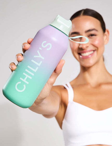 Chilly's Series 2 Flip Water Bottle 500ml - Morning Hazeimages7- The Sports Edit