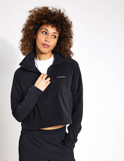 Columbia Glacial II Casual Cropped Fleece - Blackimages1- The Sports Edit