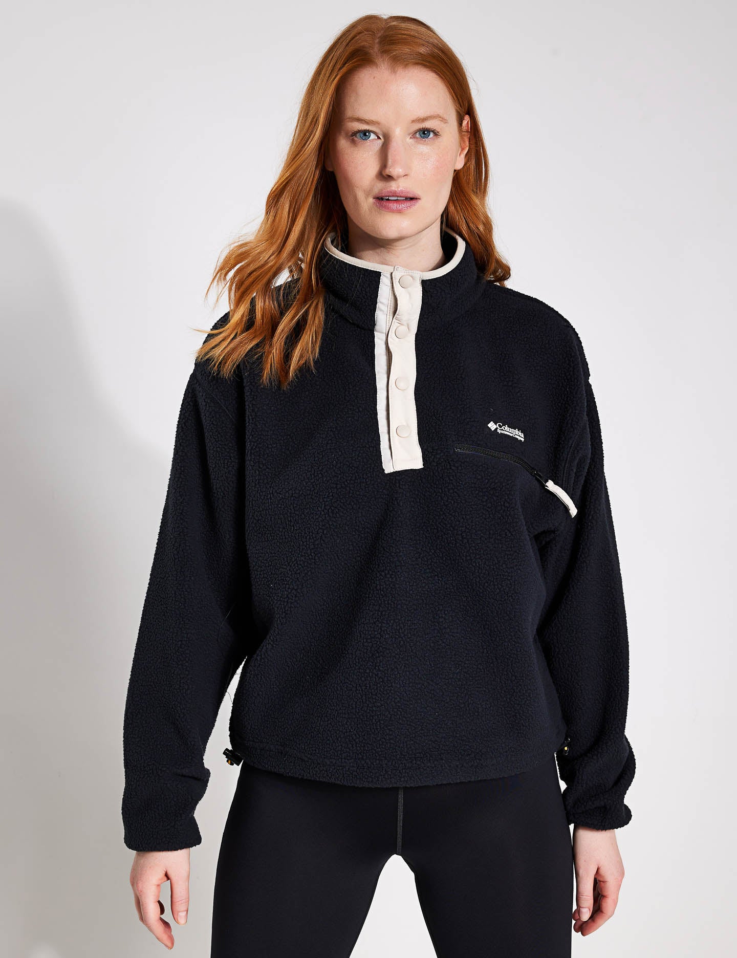 Helvetia Cropped Half Snap Fleece