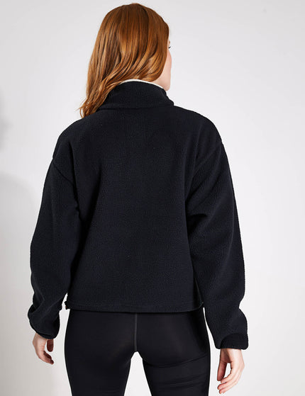 Columbia Helvetia Cropped Half Snap Fleece - Blackimages2- The Sports Edit