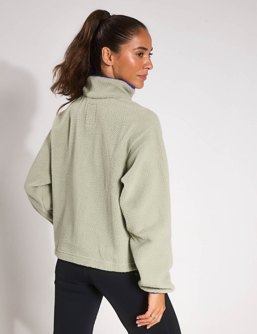 Columbia Women's Helvetia II Cropped Half Snap Fleece - Canoe